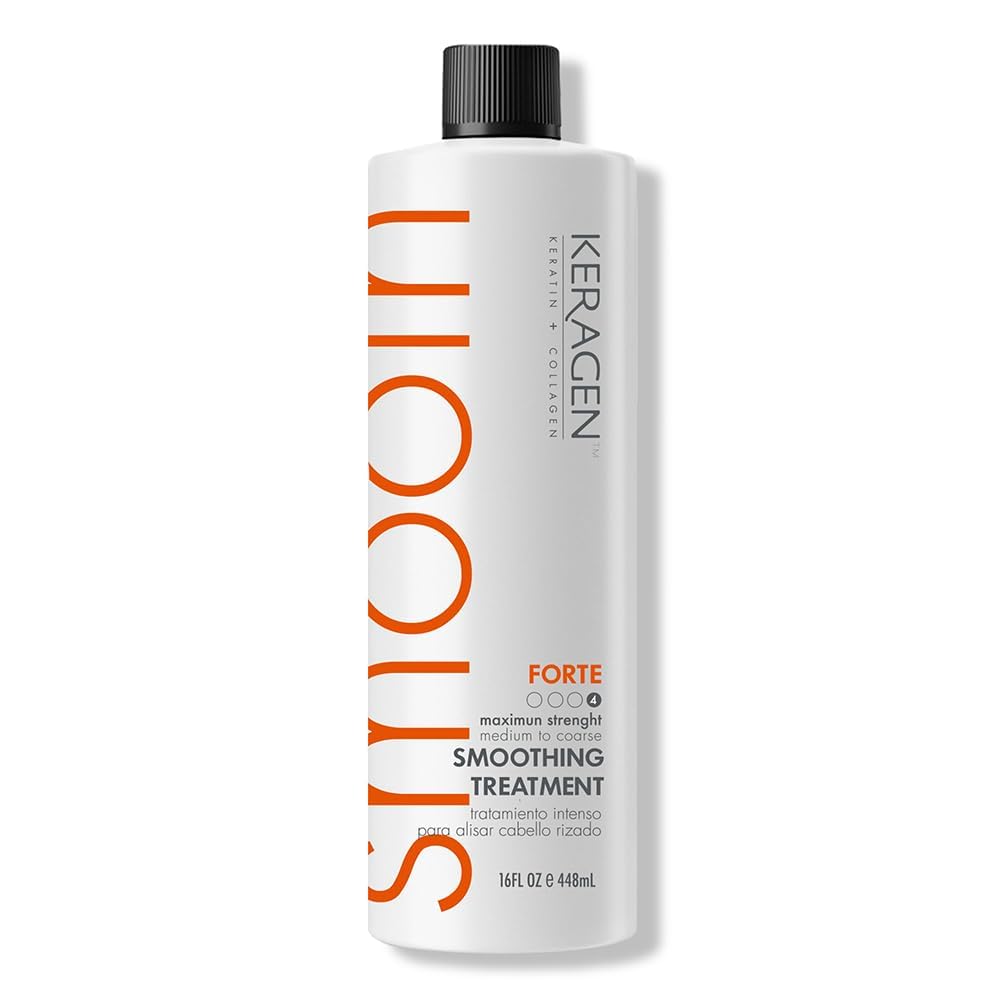 KERAGEN Brazilian Smoothing Keratin Treatment for Frizz Control