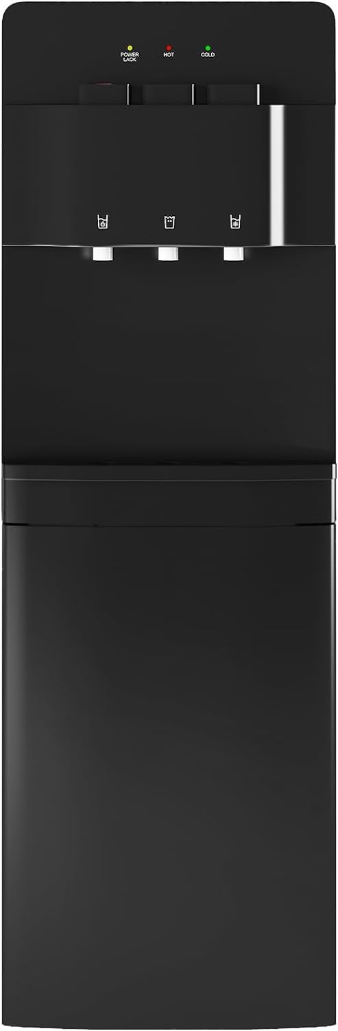 TABU Self-Cleaning Bottom Loading Water Cooler with 3 Settings