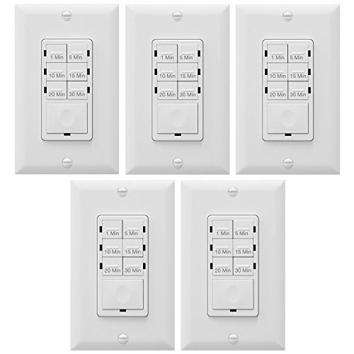 Enerlites Bathroom Timer Countdown Switch for Efficient Control