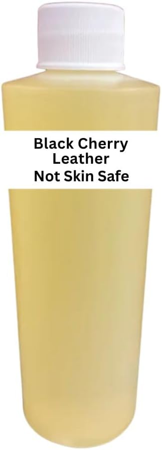 Black Cherry Leather Fragrance - Perfect for Candles and Soaps