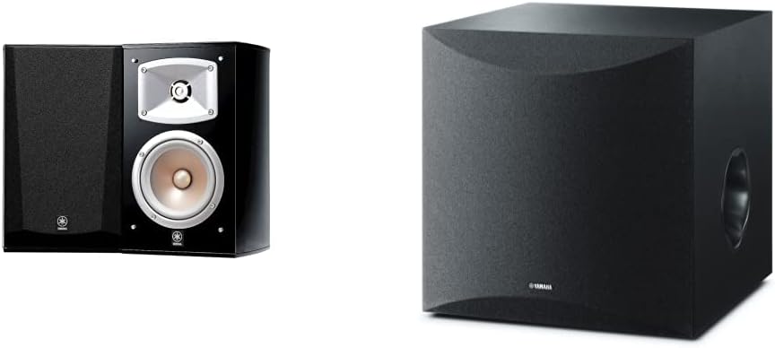 Immerse in Rich Sound: Yamaha NS-333 Speakers & NS-SW100 Subwoofer Bundle