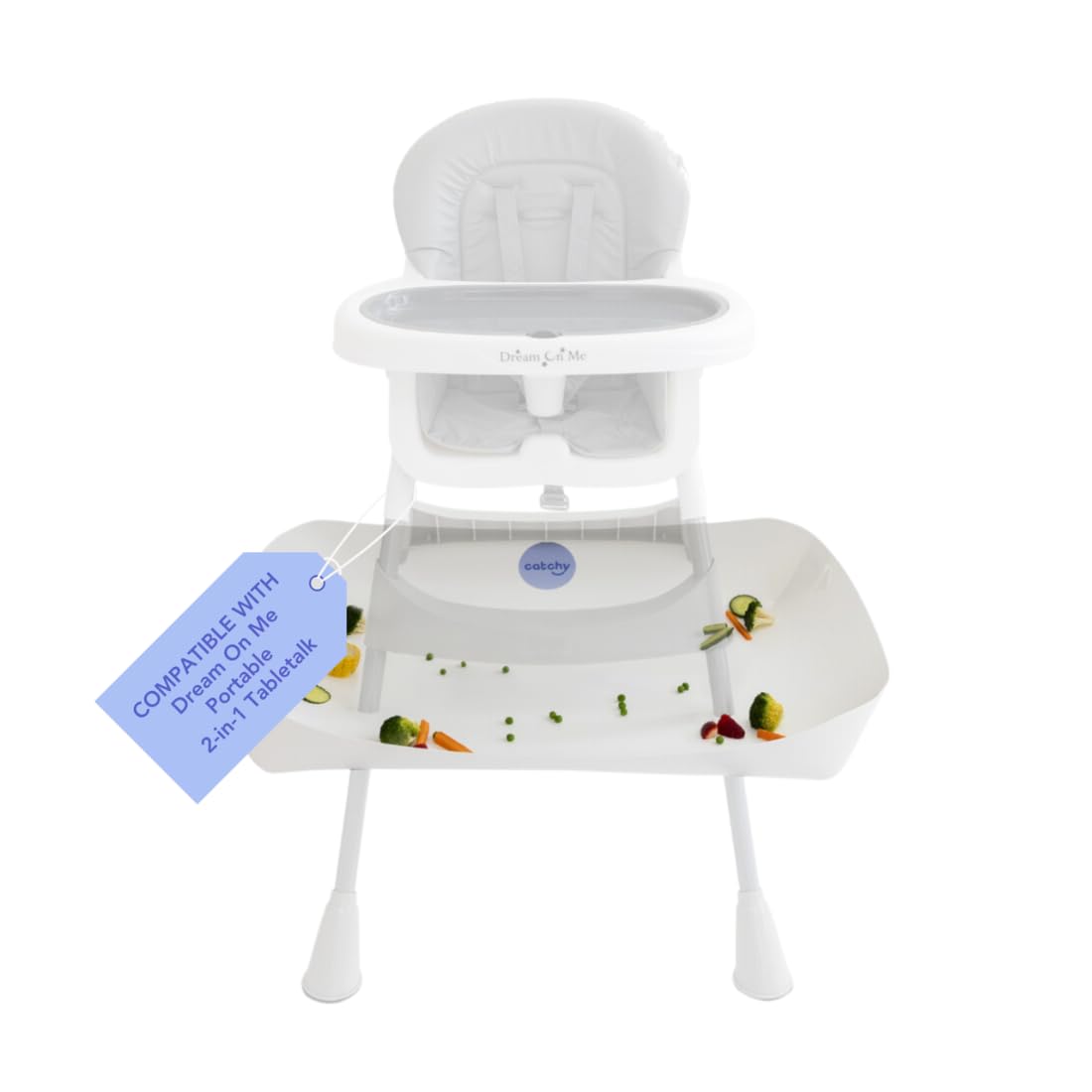 Food Catcher for High Chairs - Mess-Free Mealtime Solution