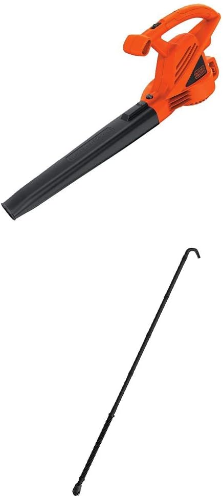 BLACK+DECKER Electric Leaf Blower with Gutter Cleaner Attachment