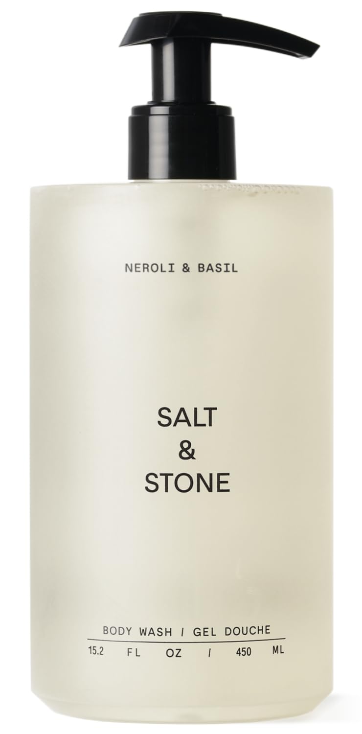 Salt & Stone Body Wash for Women & Men | Hydrating Gel Cleanser