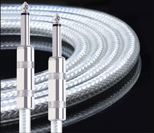 Kmise 5ft Electric Guitar Cable- Low Noise OFC Braided