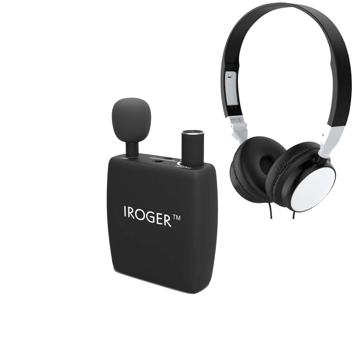 Rechargeable Hearing Amplifier Device for Seniors with Mic