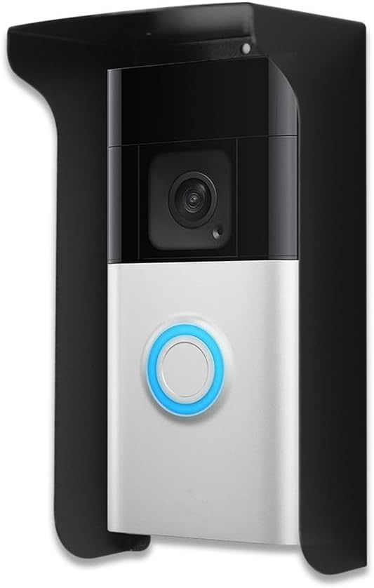Anti-Glare Weatherproof Doorbell Cover