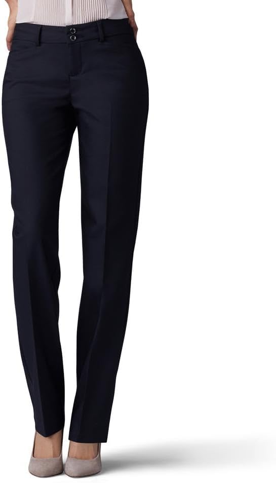 Lee Women's Secretly Shapes Regular Fit Straight Leg Pant Review