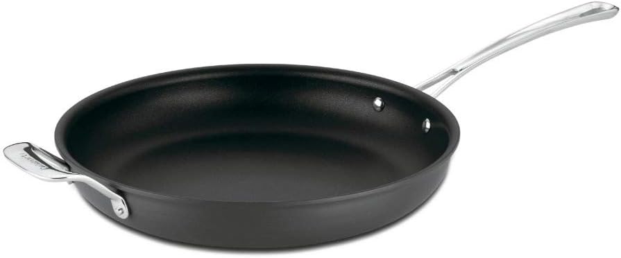 Cuisinart Contour Hard Anodized 12-Inch Skillet for Versatile Cooking