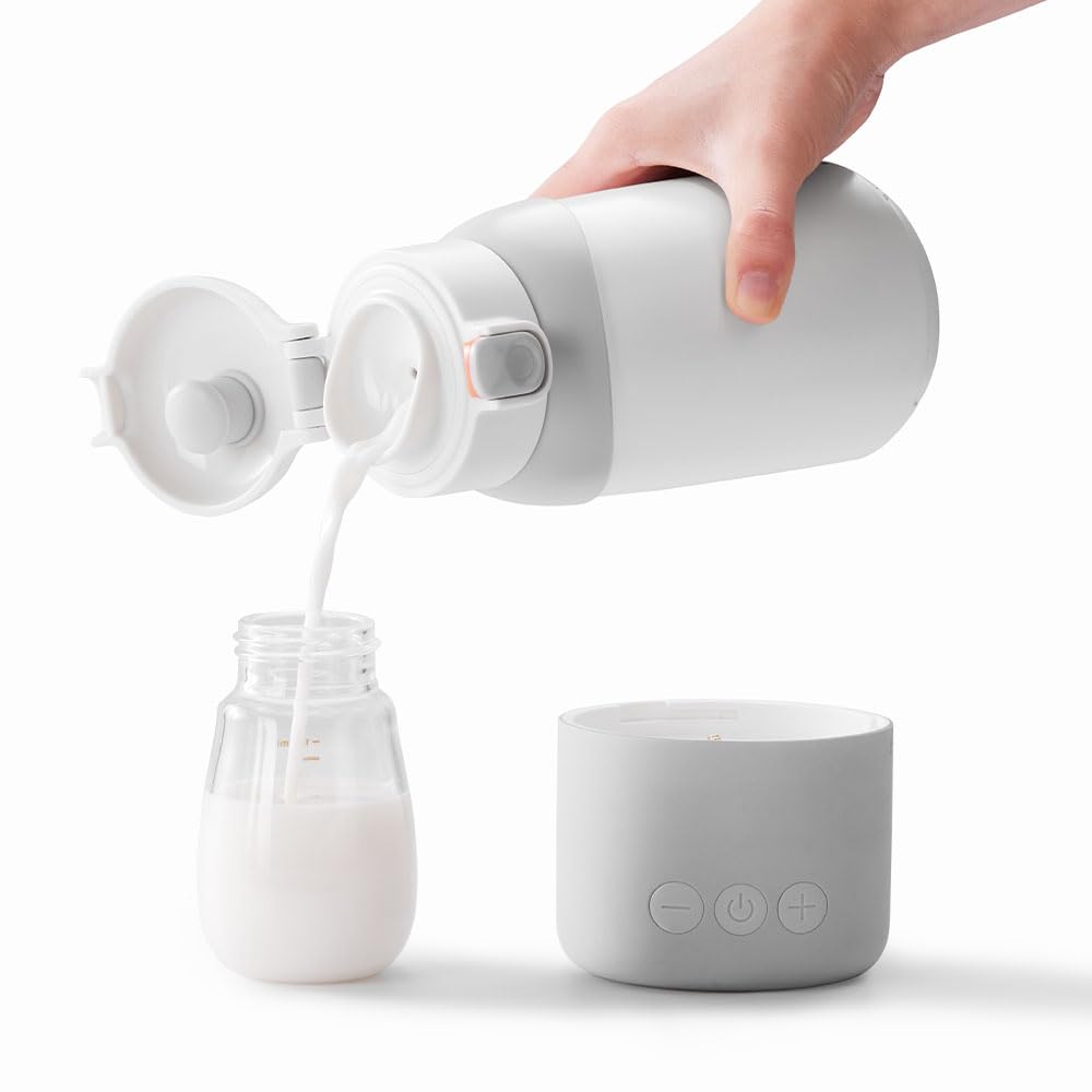 Travel Milk Warmer: Fast Heat, Detachable Design