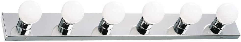 Design House 6 Light Vanity Lights for Bathroom or Makeup Use
