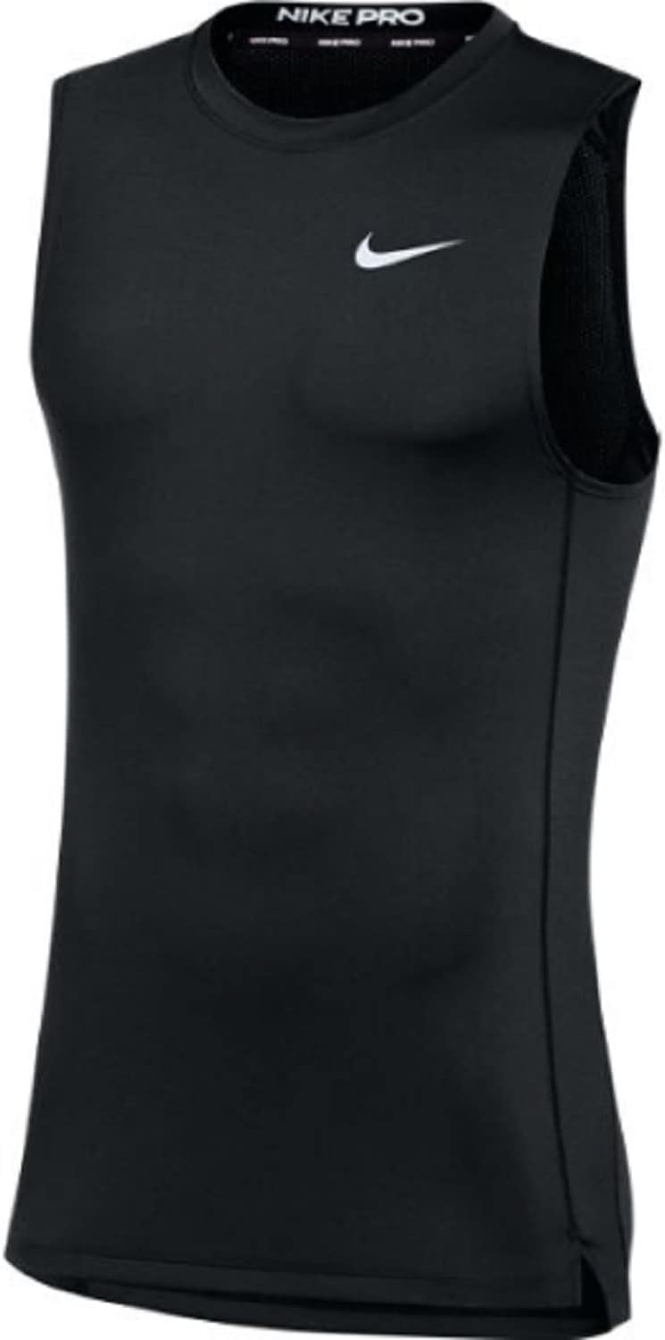 Nike Mens Pro Sleeveless Fitted Training Tee for Ultimate Comfort