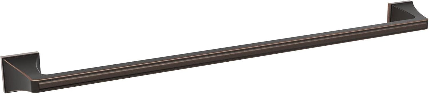 Amerock Mulholland Oil Rubbed Bronze Towel Bar for Elegant Baths