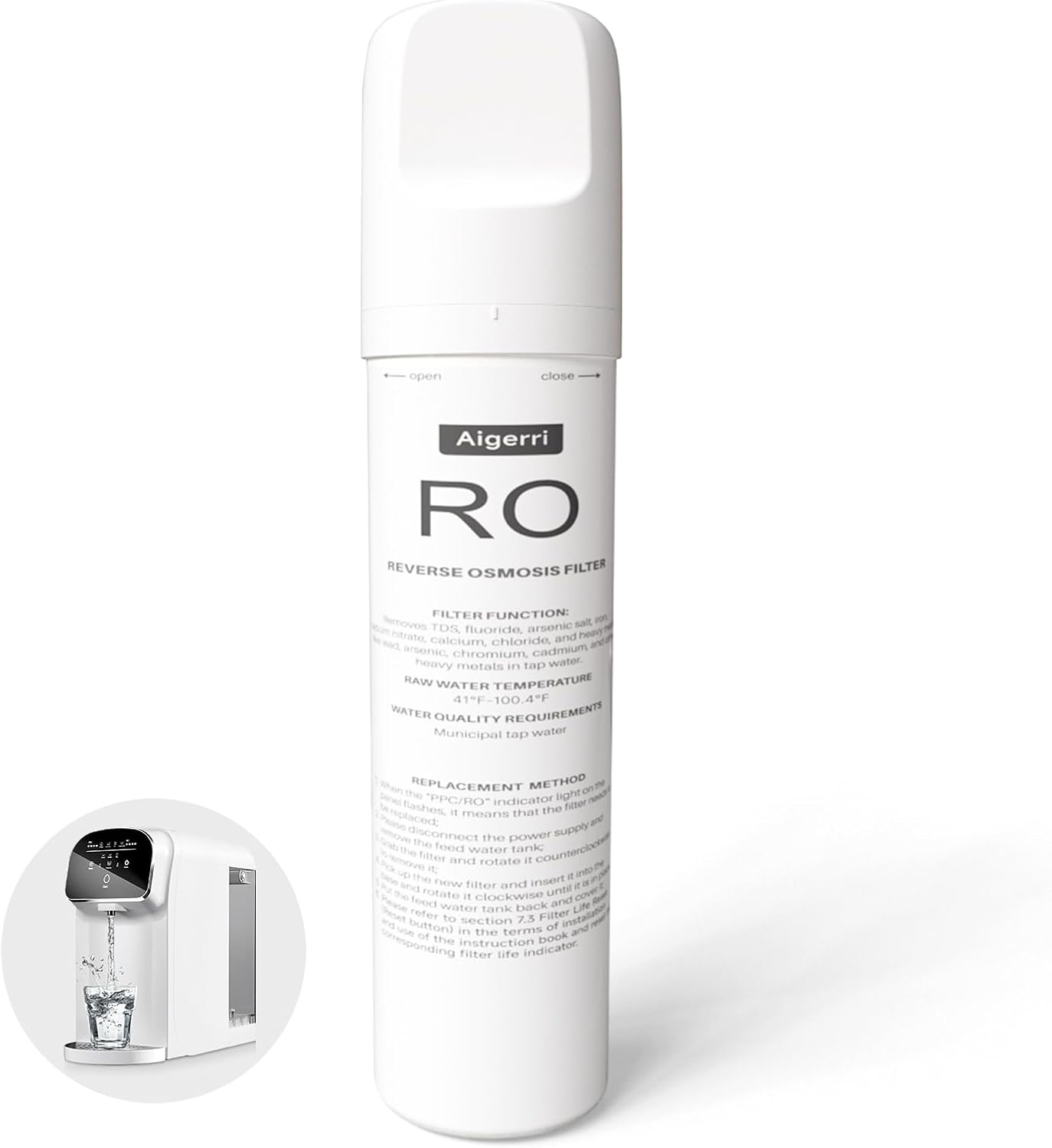 RO Filter Replacement Cartridge for Easy Water Purification