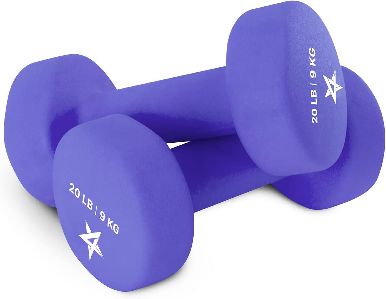 Yes4All Neoprene Coated Dumbbell Hand Weight Sets for Fitness