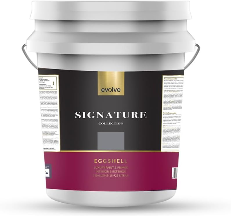 Luxury Paint & Primer for Indoor & Outdoor Surfaces in Gray