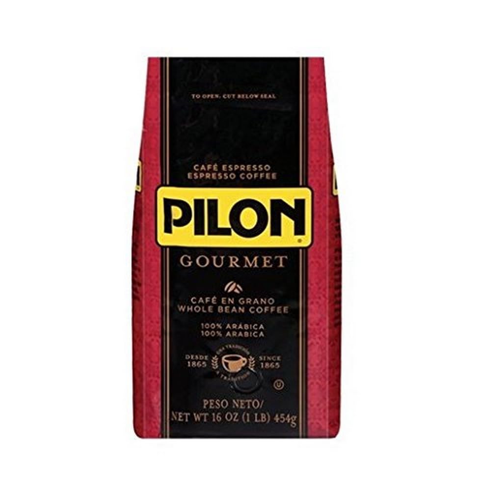 Pilon Gourmet Espresso Whole Bean Coffee, Rich Dark Roast