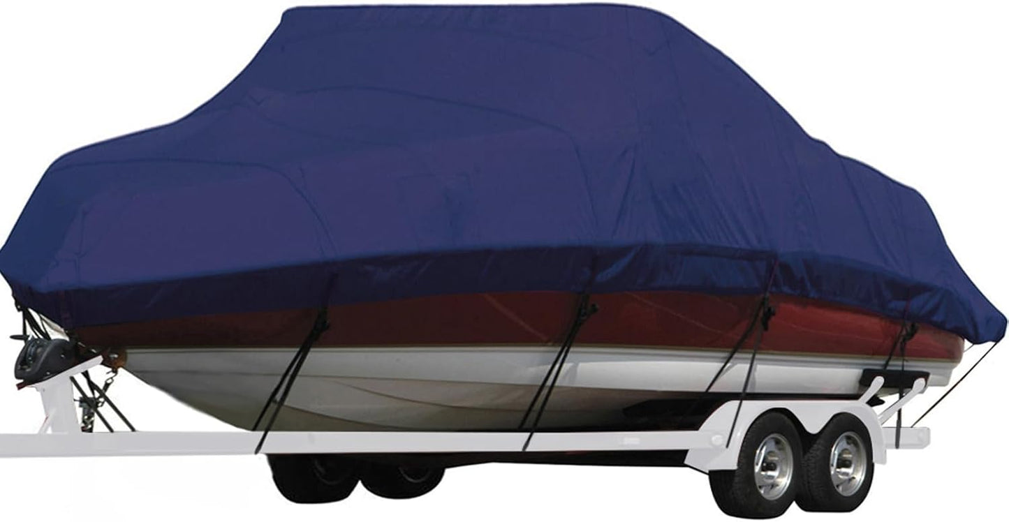 Seamander Waterproof Boat Cover for 20ft to 22ft ft Boats