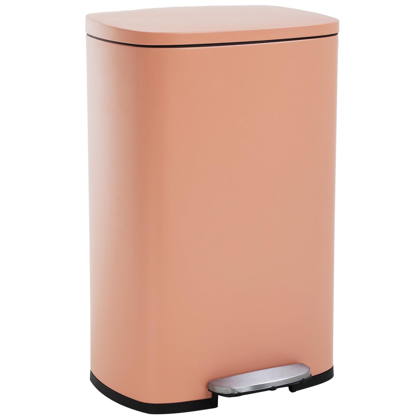 13 Gallon Kitchen Trash Can with Fingerprint Proof Design
