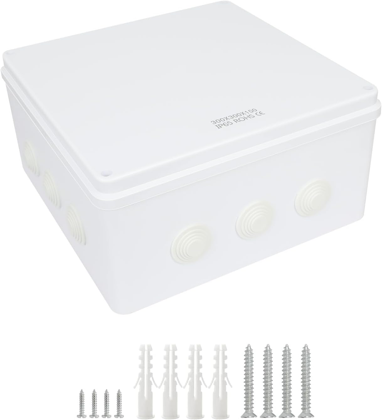 LeMotech Junction Box - Waterproof and Dustproof Electrical Enclosure