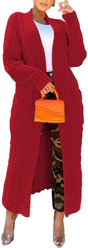 Nimsruc Cardigan Sweaters for Women Casual Oversized Style