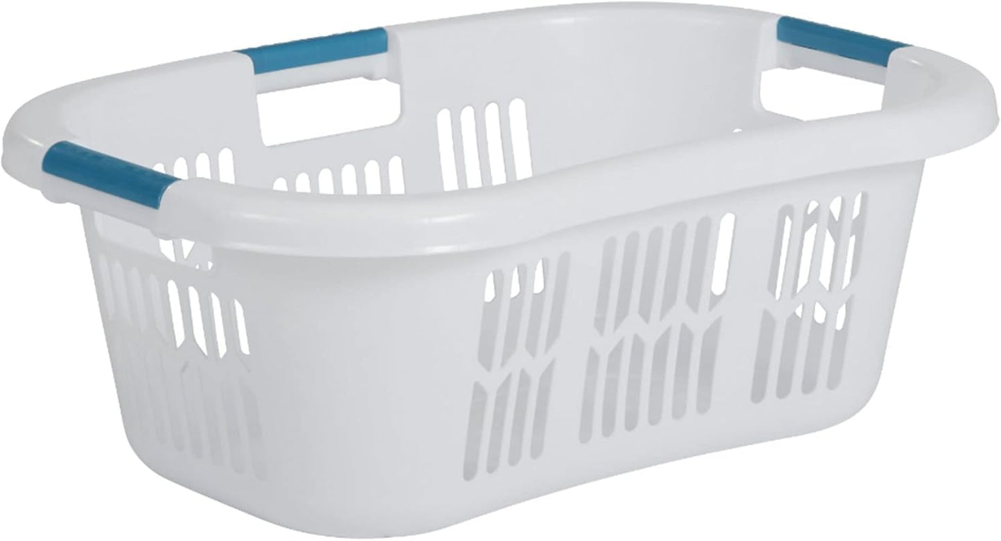 Rubbermaid XL Hip-Hugger Laundry Basket for Easy Carrying