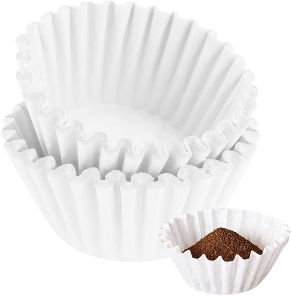 ZAMADA 100 Pack Paper Filters - Brew 12 Cups!