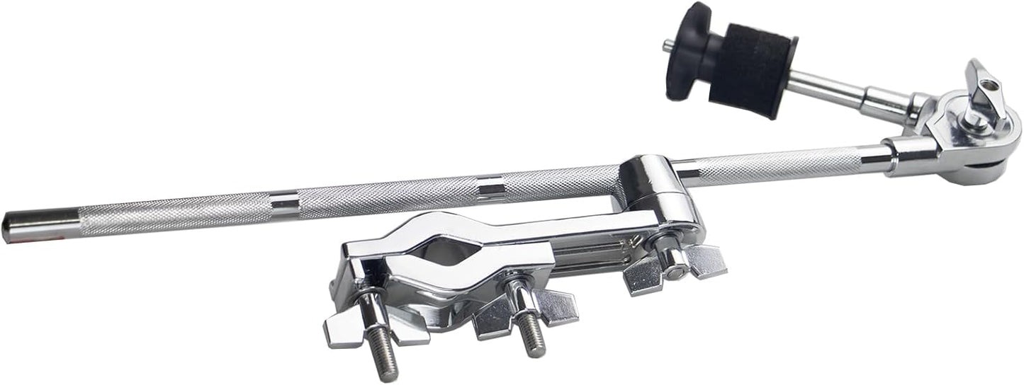 Cymbal L-Arm Rod Boom Arm with Mounting Clamp for Drummers
