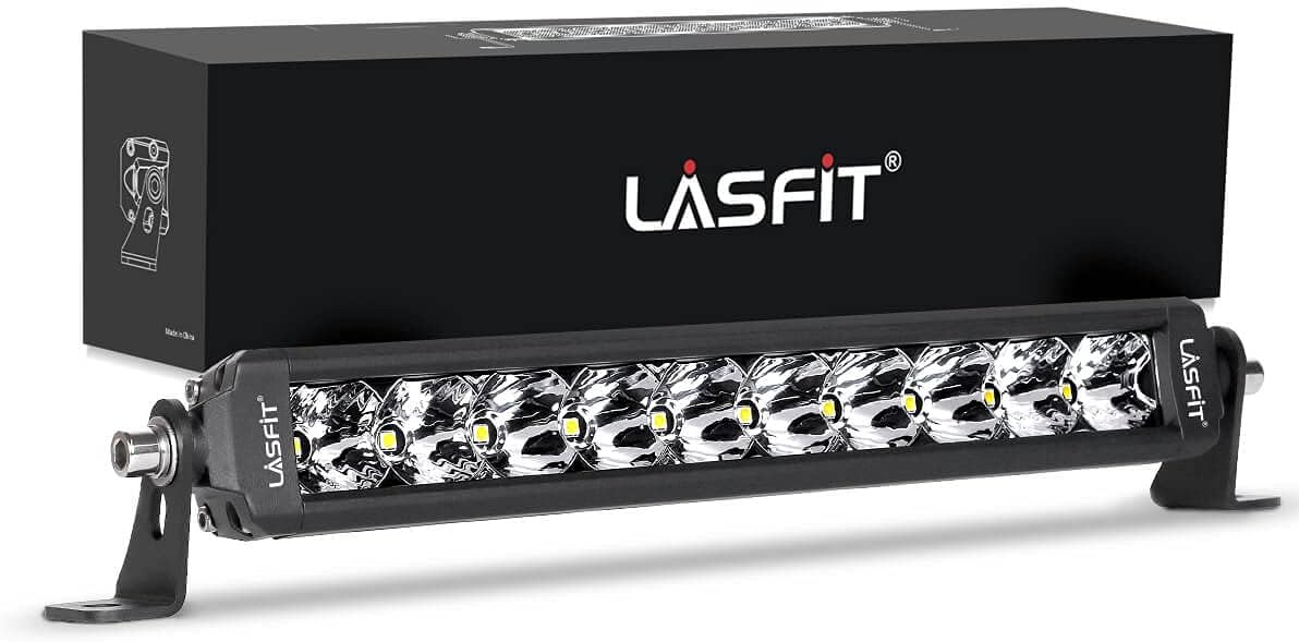LASFIT 12 inch LED Light Bar for Off Road Vehicles and More