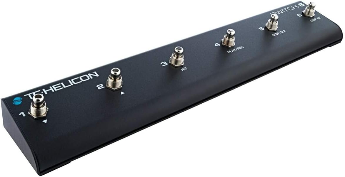 TC Helicon Switch 6 Amplifier Footswitch for Musicians and Performers