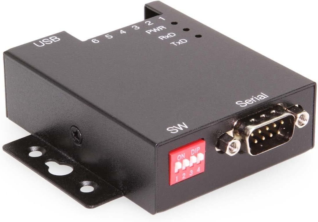 Industrial USB to RS-232/422/485 Serial Adapter for Versatile Use