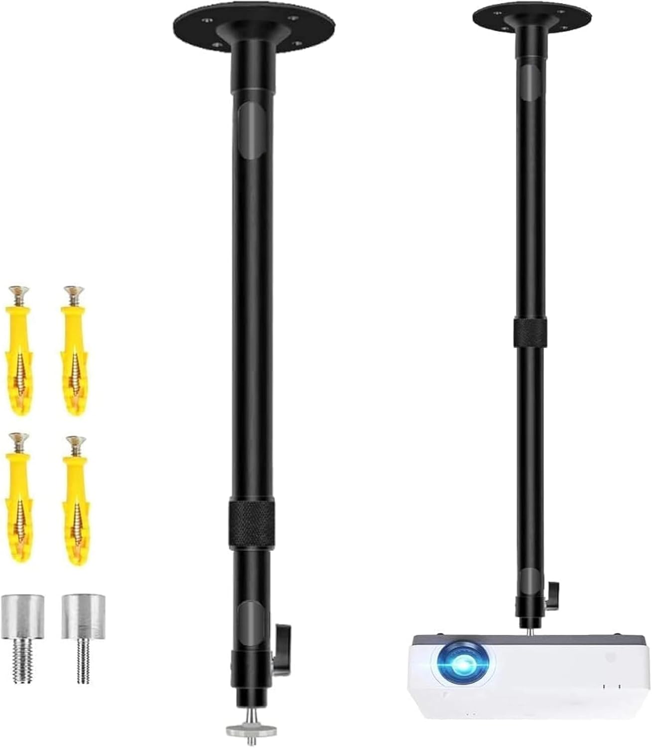 Adjustable 360 Rotation Projector Ceiling Mount