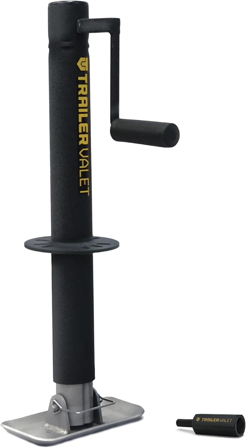 Trailer Valet JX2-C Drill-Powered Trailer Jack with 2,000 LB Capacity