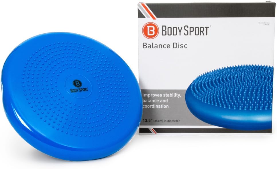 Enhance Stability with Blue BodySport Balance Disc