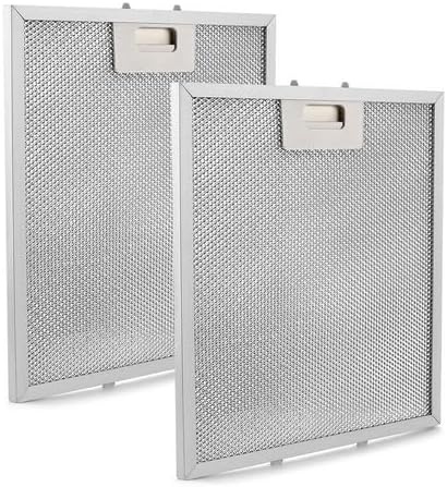 Aluminum Mesh Grease Filter for Winflo Range Hood, 2-Pack