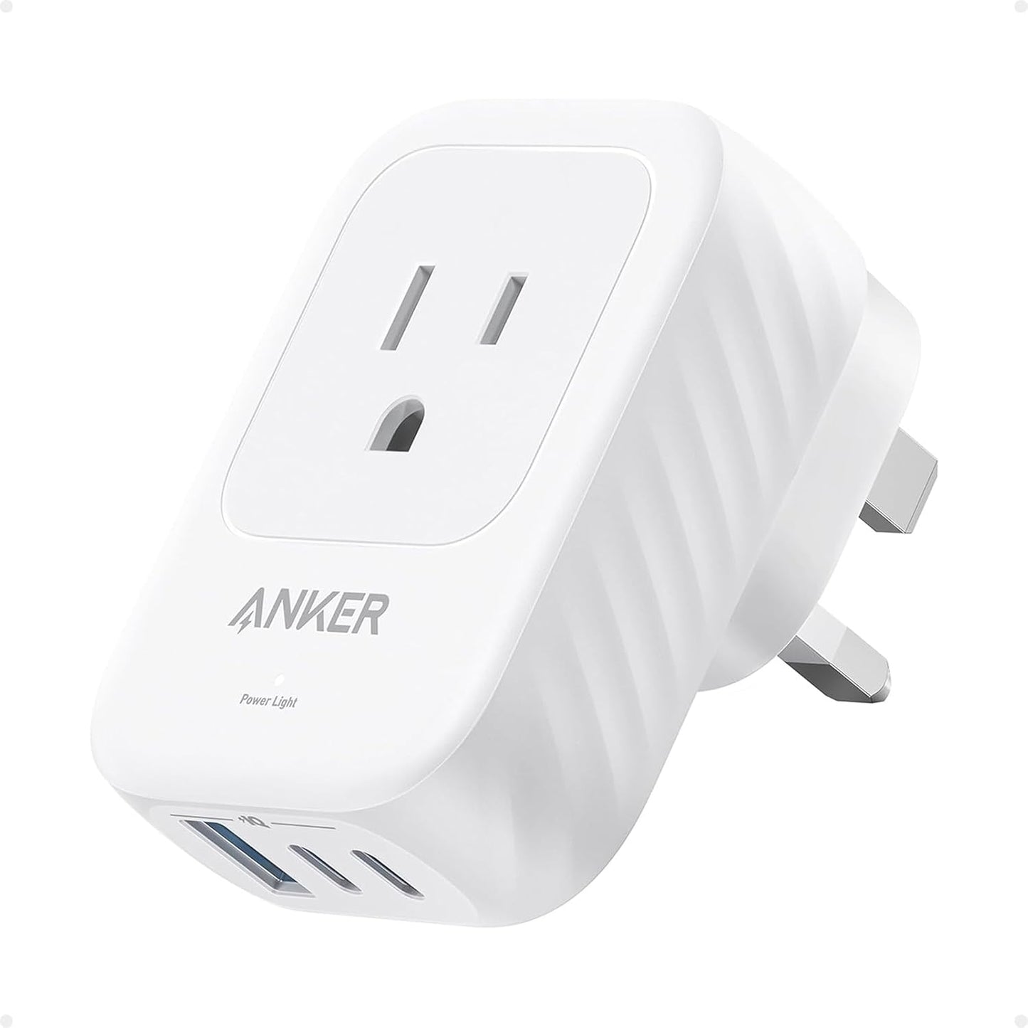 Anker Travel Adapter: Powerful Converter for iPhone, iPad - Compact & Versatile