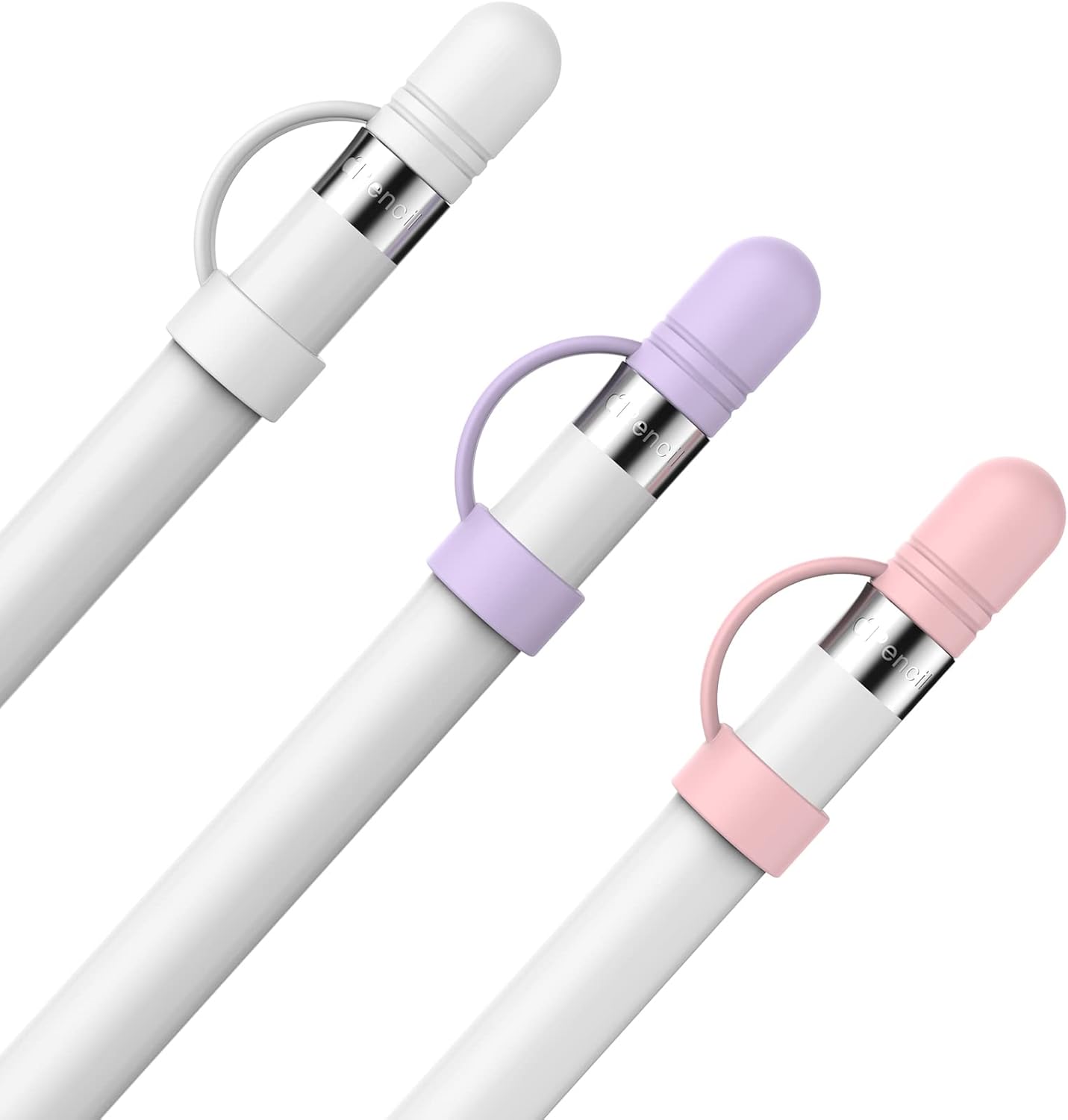 Anti-Lost Silicone Cap 3 Pack for Apple Pencil 1st Gen