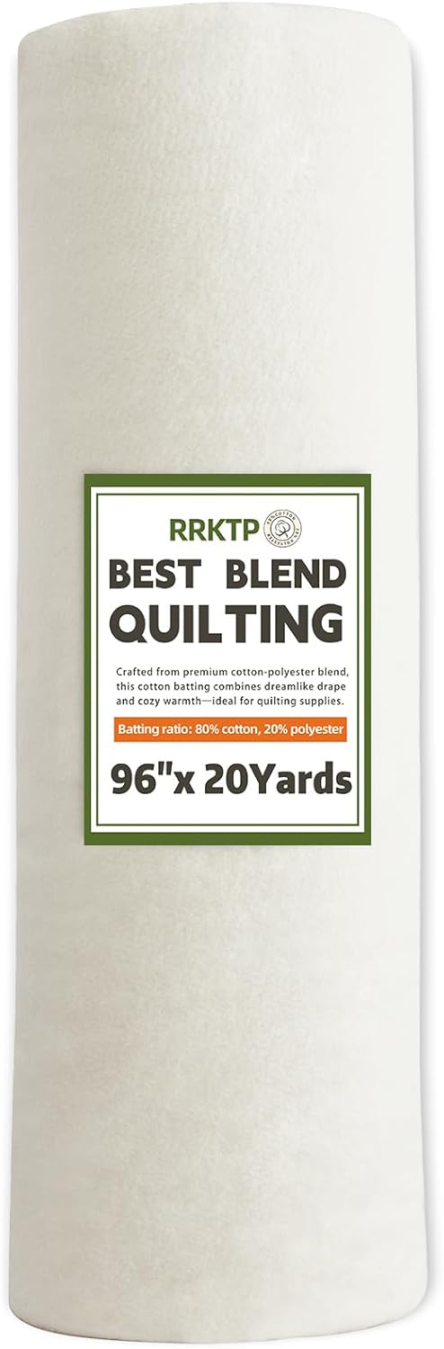 RRKTP Cotton Quilt Batting for Quilting and Craft Projects