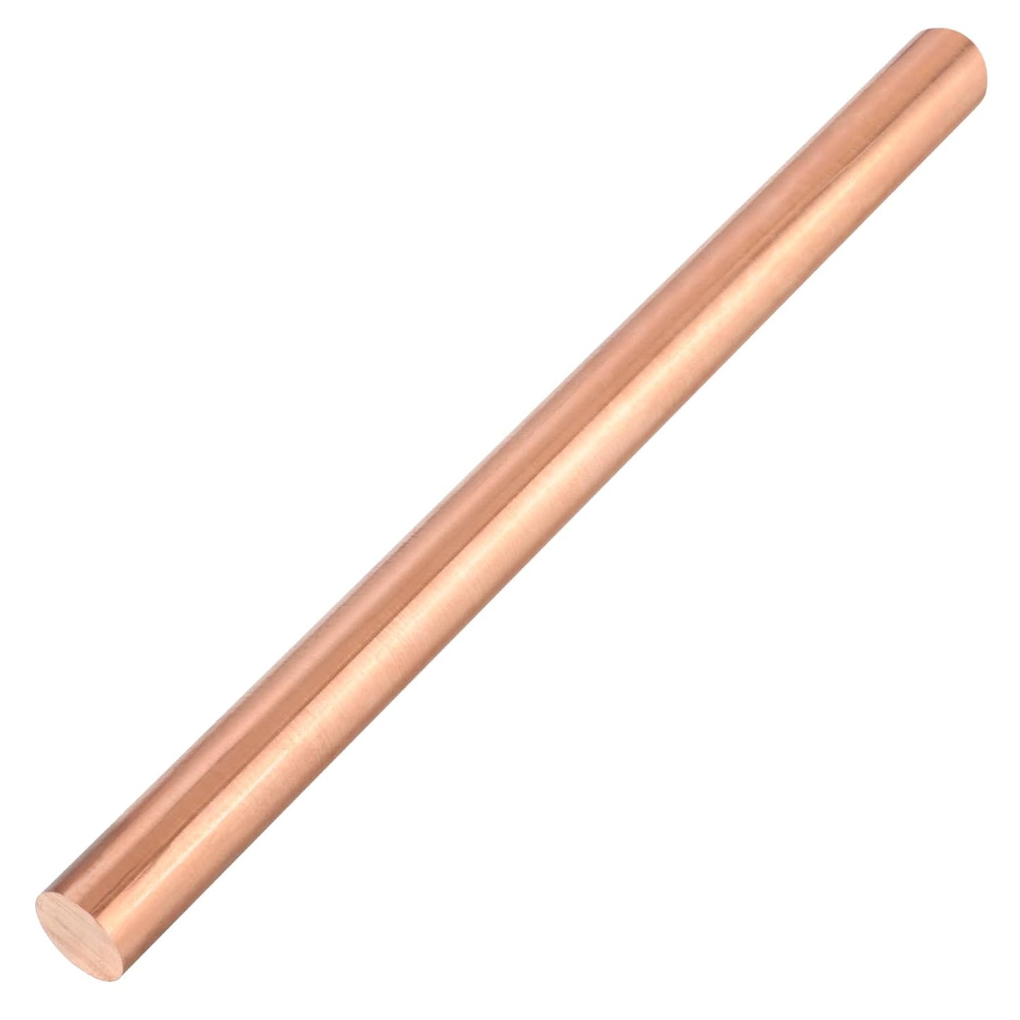 Pure Copper Round Rod 1 Dia 13 Length for DIY Projects