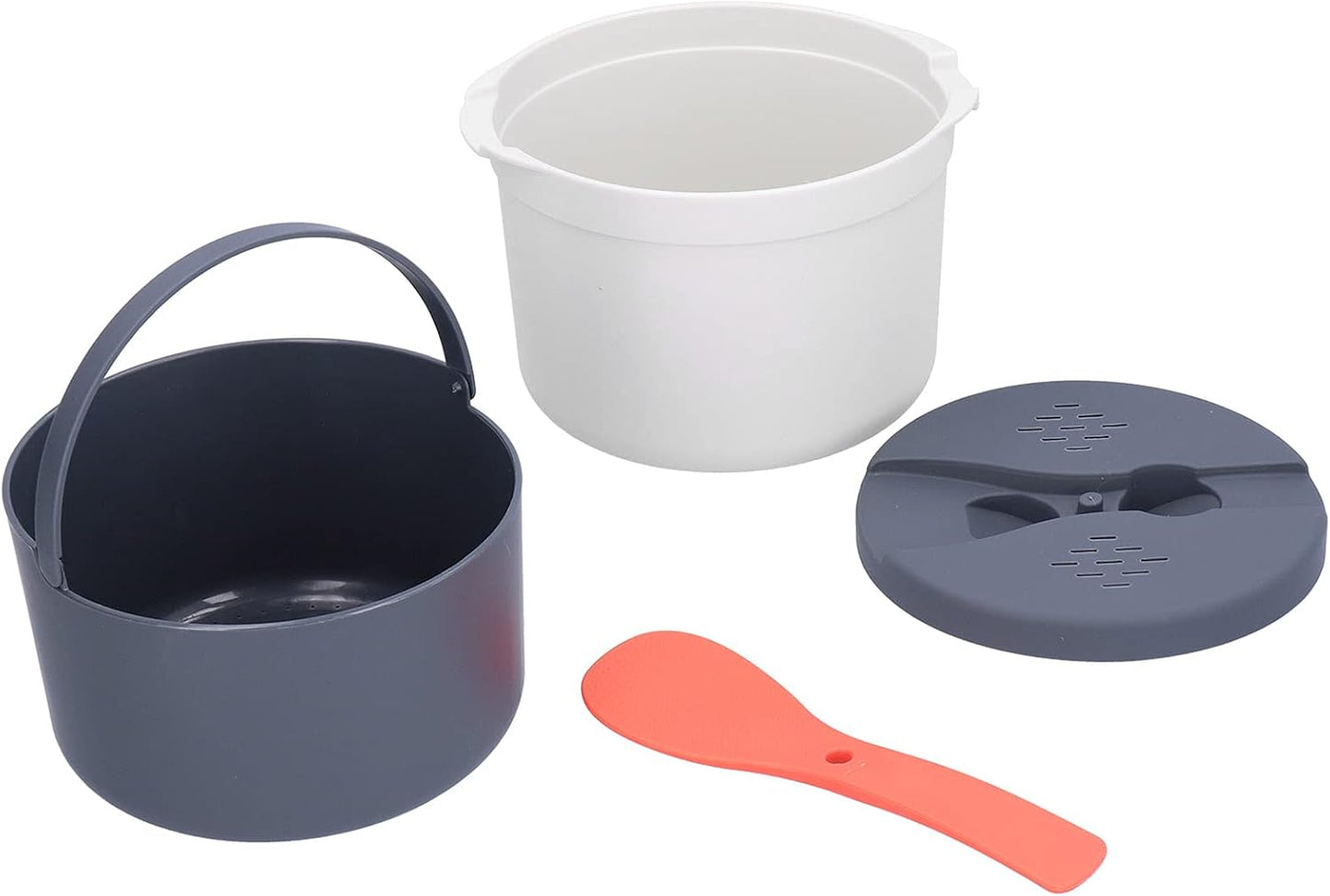 2L Microwave Rice Cooker - Fast Meal Prep in Minutes!