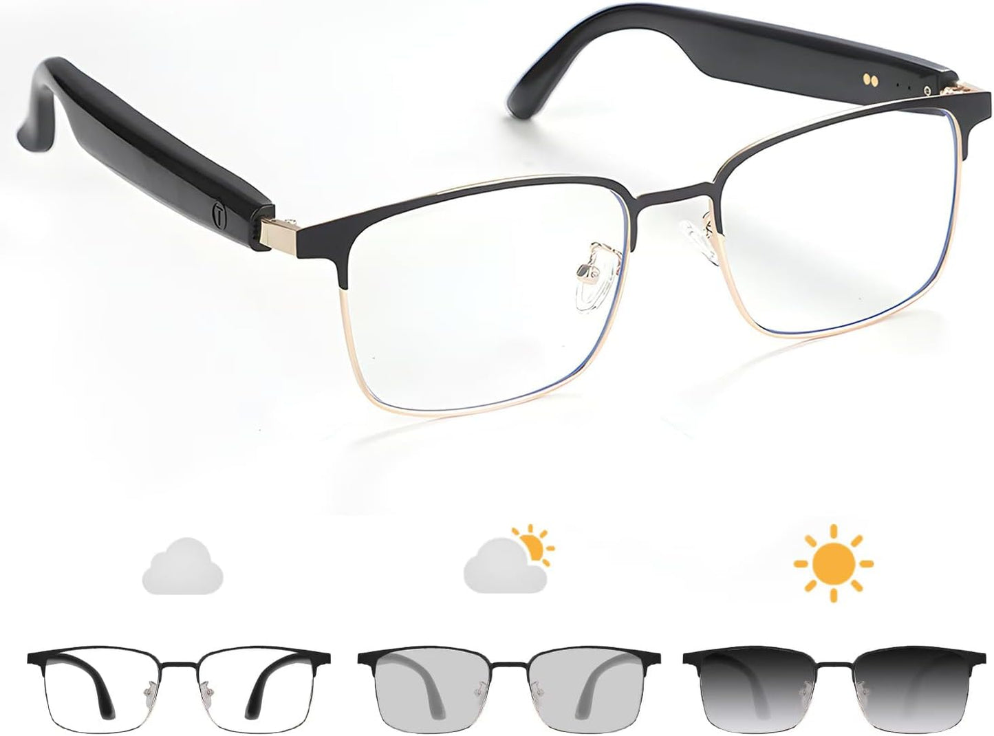 Hands-Free Smart Glasses: Bluetooth, Voice Control
