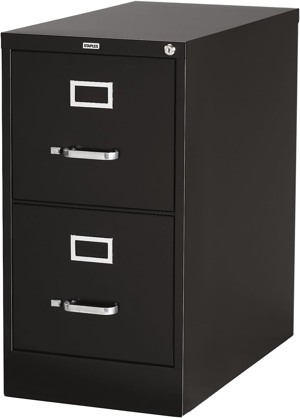 STAPLES 2-Drawer Vertical File Cabinet for Organized Office Use