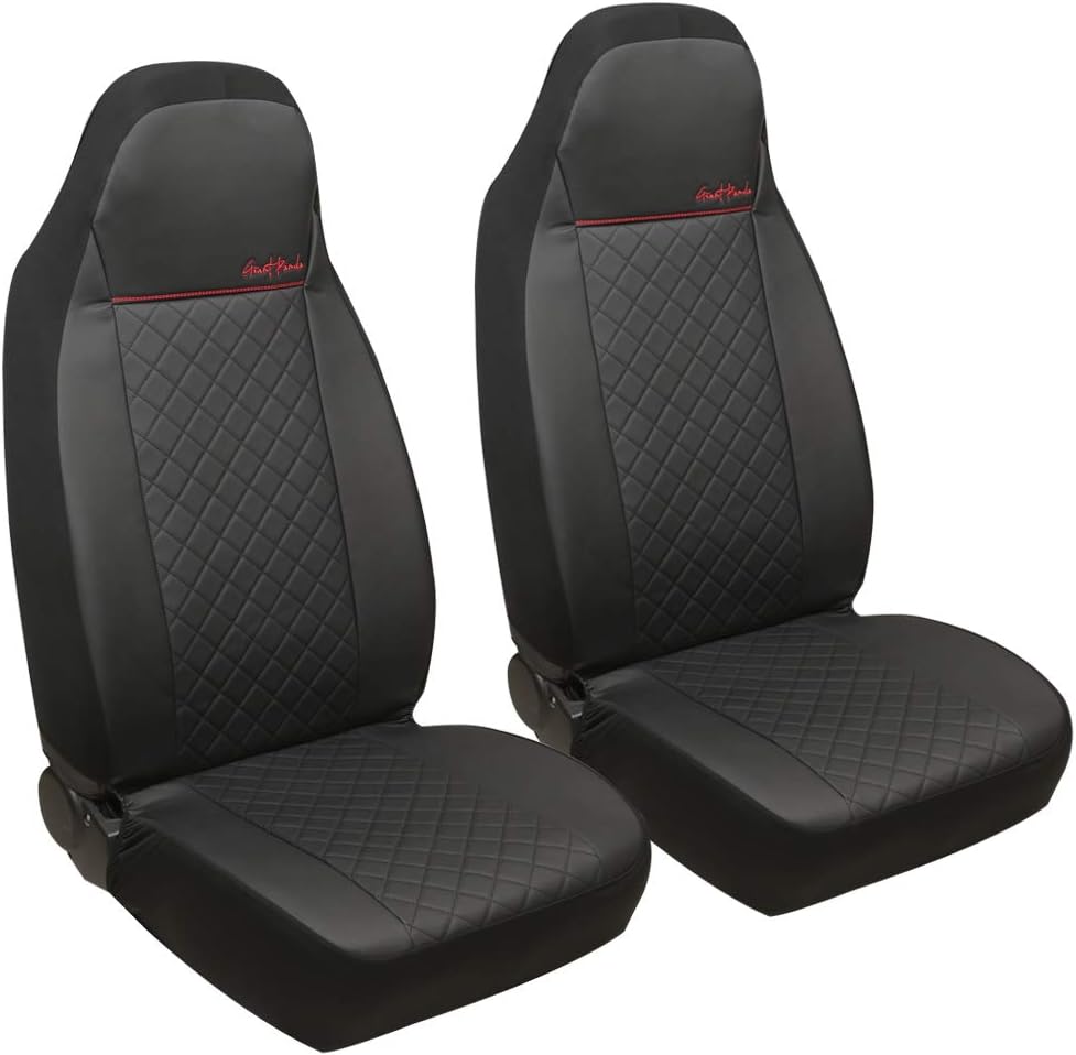 GIANT PANDA Front Car Seat Covers for Stylish Protection