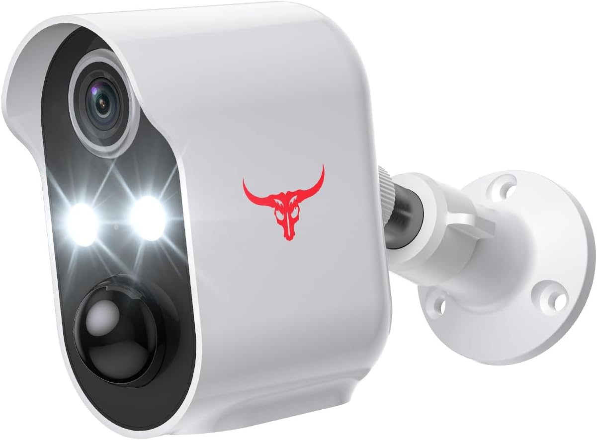 Color Night Vision Security Camera - Human Detection, Wireless, Cloud Storage