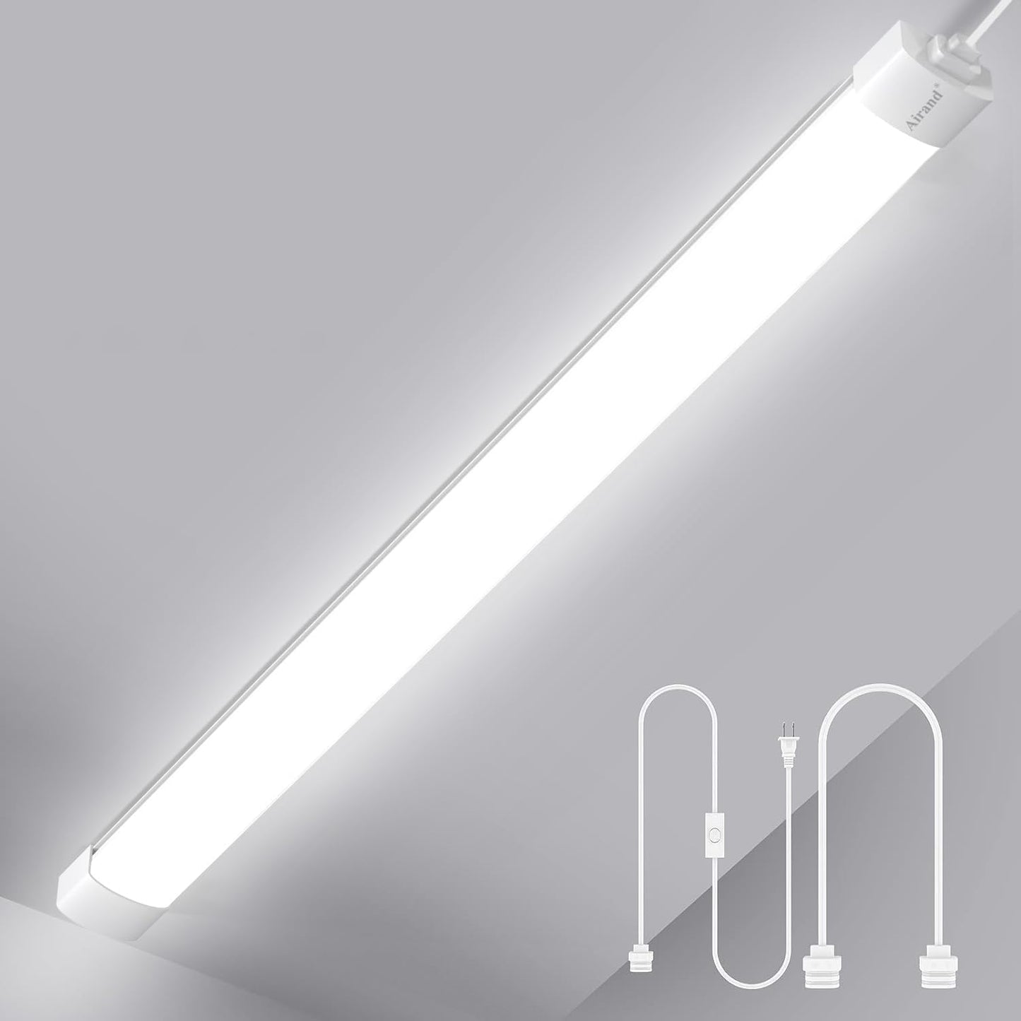 Super Bright 5FT LED Garage Light for Kitchen and Bathroom Use