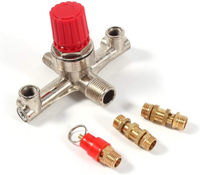 High Voltage Dual Outlet Air Compressor Regulator - Cuifati