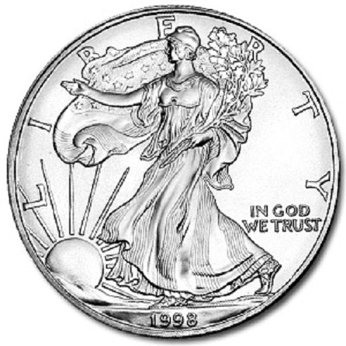 1998 American Silver Eagle by Silver Eagle - Uncirculated Coin