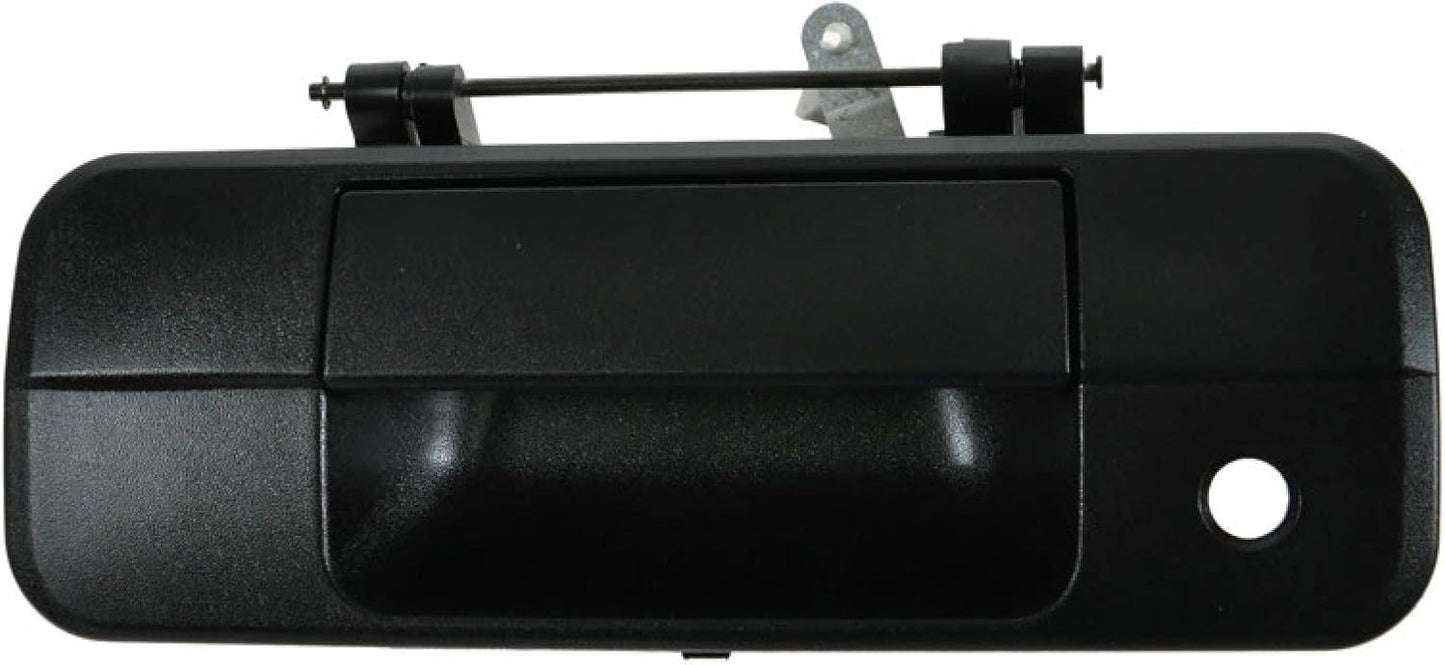 TRQ Tailgate Handle Black for 2007-2013 Toyota Tundra Models