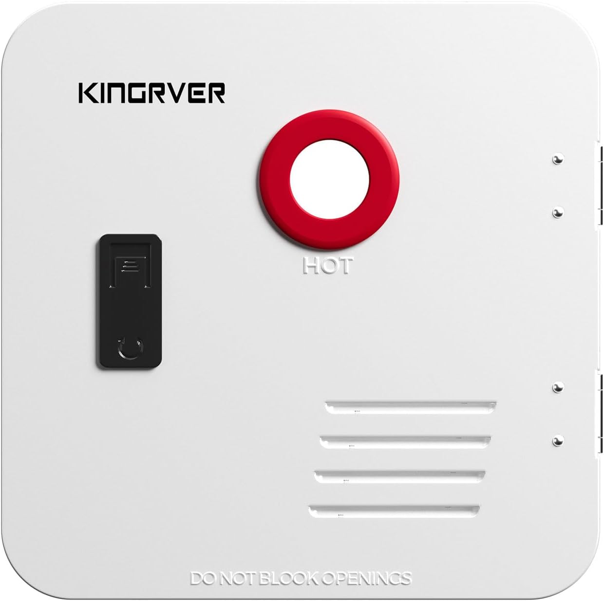 15 x 15 Inches White Door Kit for KINGRVER RV Water Heaters