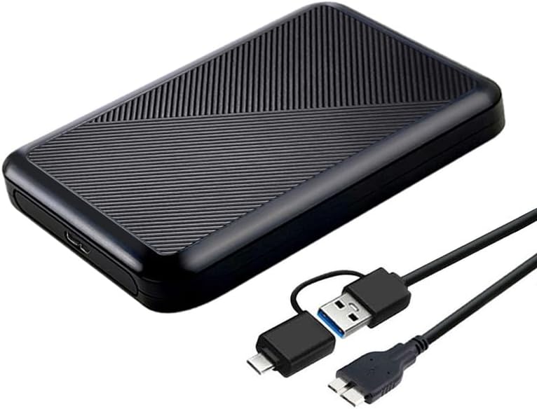 750GB Ultra Slim Portable External Hard Drive for Fast Storage
